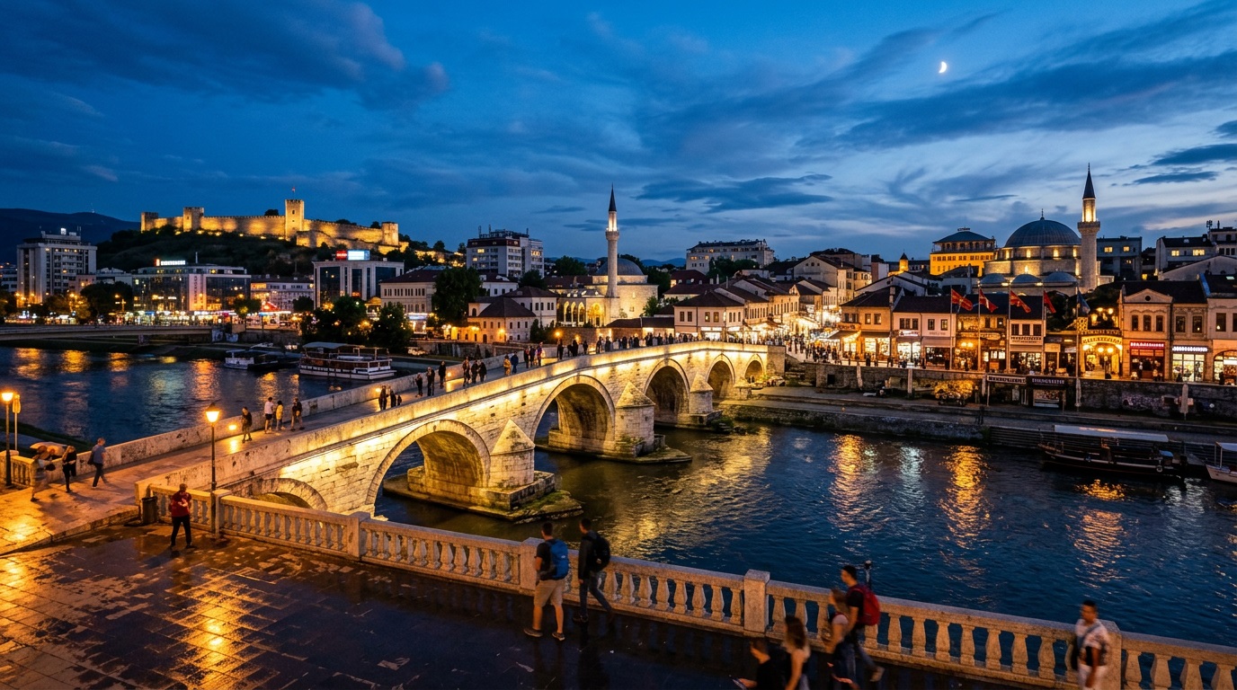 Journey in the Balkans: Pristina, Skopje, and Prizren Route